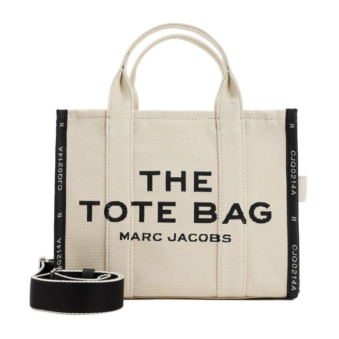 Marc Jacobs Beige Cotton The Medium Tote Bag