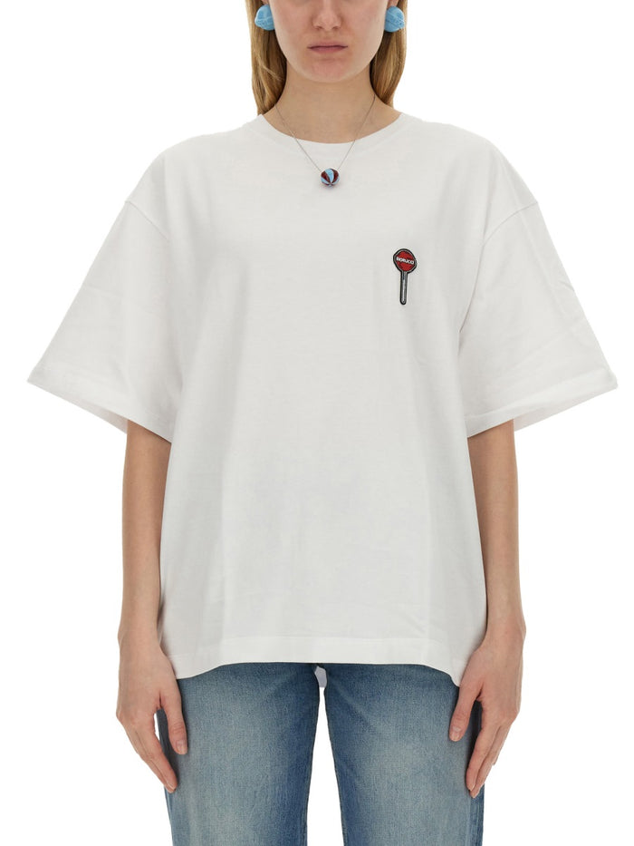 Fiorucci Lollipop Print T-Shirt