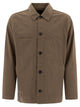 Vince Green Cotton Linen Jacket