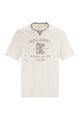 Brunello Cucinelli Cotton Jersey T-Shirt With Print