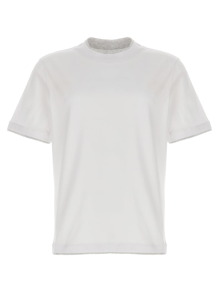 Brunello Cucinelli Double Layer T-Shirt