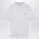 Brunello Cucinelli White Tshirt With Faux Layering Effect
