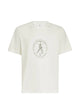 Brunello Cucinelli Crewneck Short Sleeves Front Print Regular Fit
