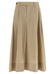 Brunello Cucinelli Cotton Skirt