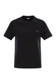 Brunello Cucinelli Cotton Jersey T-Shirt With Shiny Tab