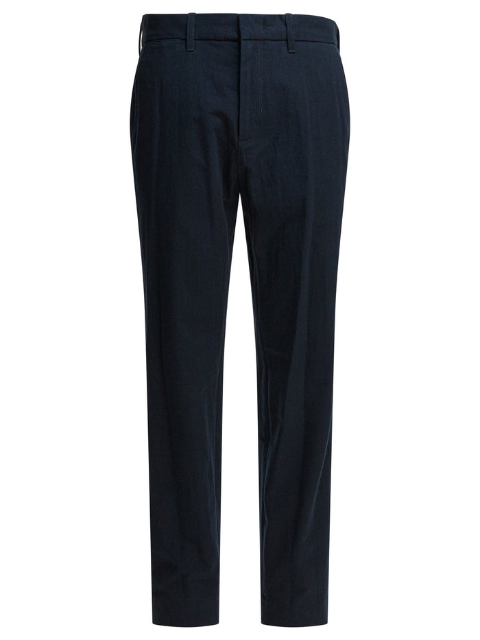 Vince Grey Cotton Trousers