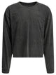 Mfpen Relaxed Ls Crewneck Black Organic Cotton T-Shirt