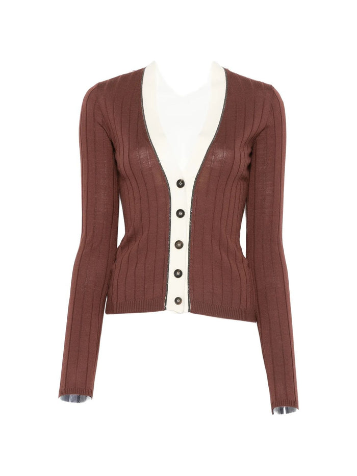Brunello Cucinelli Virgin Wool Cashmere Cardigan