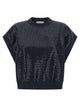 Brunello Cucinelli Sequin Embroidered Sweater