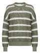 Brunello Cucinelli Cotton Net Striped Sweater