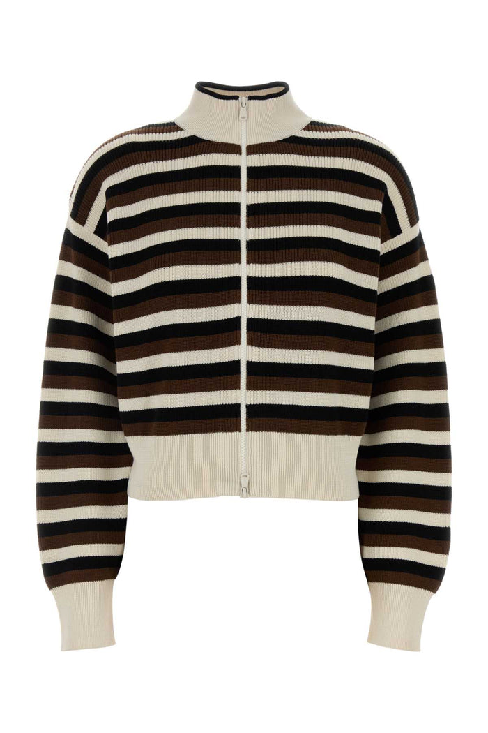 Brunello Cucinelli Embroidered Cotton Cardigan