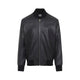 Paul Smith Black Leather Bomber Jacket