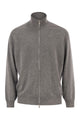 Brunello Cucinelli High-Necked Cashmere Cardigan With Zip
