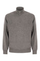 Brunello Cucinelli Cashmere Turtleneck Sweater With Zipper