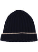 Brunello Cucinelli Ribbed-Knit Beanie Hat