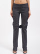 Courregès Strap Denim Bootcut Pants