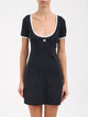 Courregès Holistic Contrast Dress