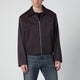 Our Legacy Grapecolored Formflex Fabric Zipup Jacket