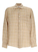Our Legacy Beige Linen Shirt