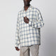 Our Legacy White Shirt With Check Pattern In Viscose