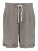Brunello Cucinelli Linen Bermuda Shorts