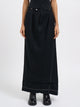 Marc Le Bihan Long Wool Skirt