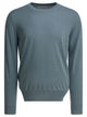 Brunello Cucinelli Light Blue Cotton Knitwear