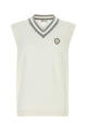 Brunello Cucinelli White Cotton Vest