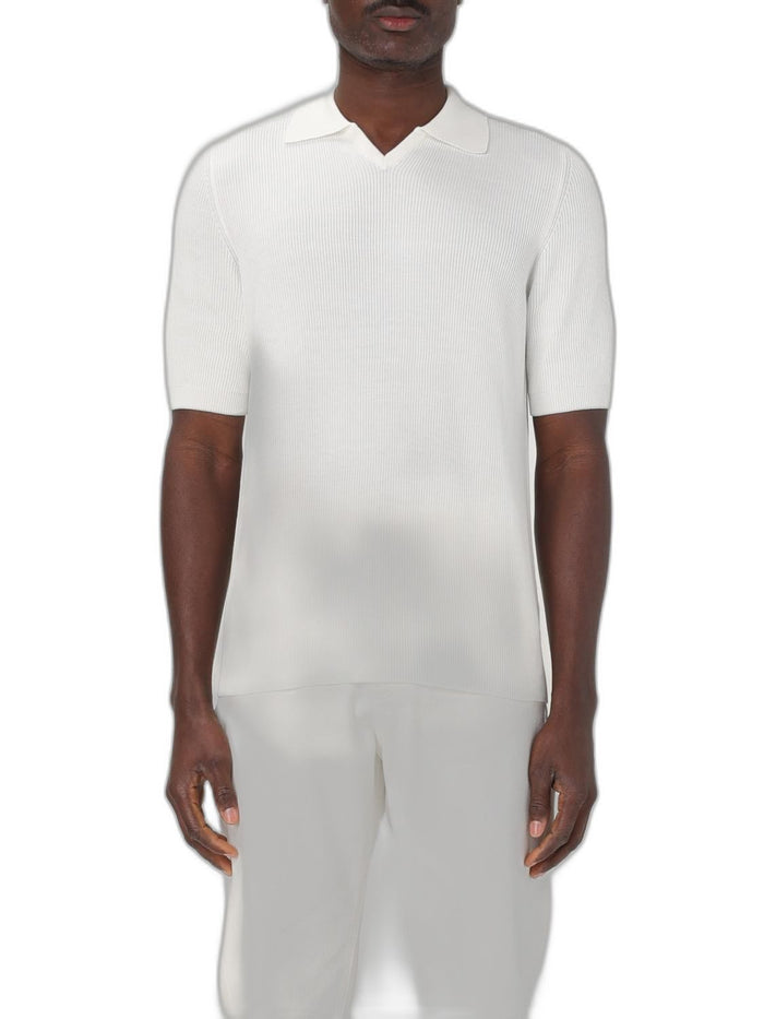 Brunello Cucinelli Co312 Cotton Polo Sweater