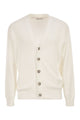 Brunello Cucinelli English Coast Cotton Cardigan With Raglan Sleeves