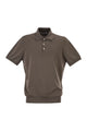 Brunello Cucinelli Lightweight Cotton Knit Polo Shirt