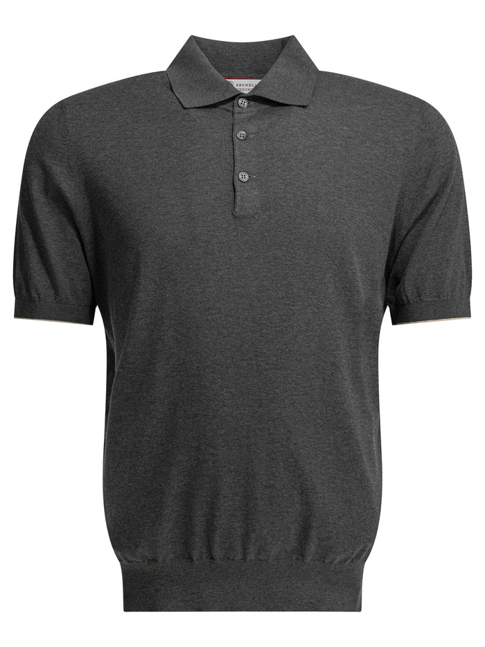Brunello Cucinelli Polo Shirt With Buttons