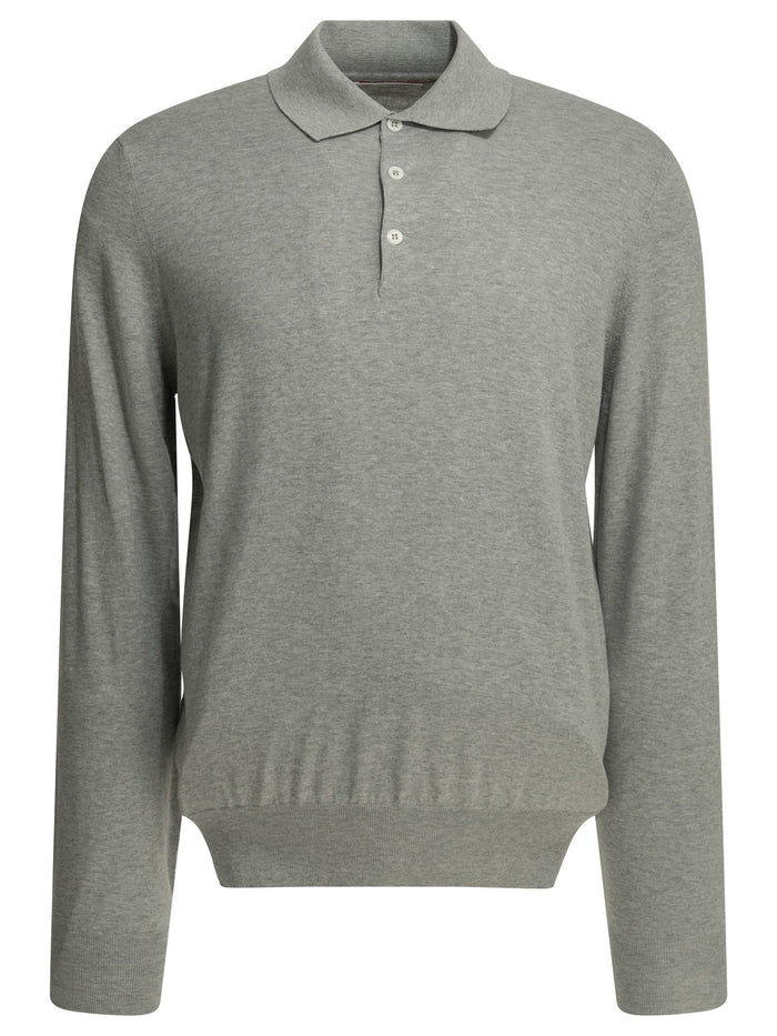 Brunello Cucinelli Polo Shirt With Buttons