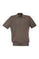 Brunello Cucinelli Cotton Polo Style Sweater