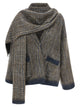 Brunello Cucinelli Cardigan With Scarf