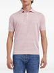 Brunello Cucinelli C2951 Fabric Polo Sweater