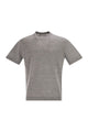 Brunello Cucinelli Linen And Cotton Crew Neck T-Shirt