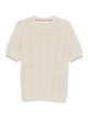 Brunello Cucinelli Short Sleeve Sweater