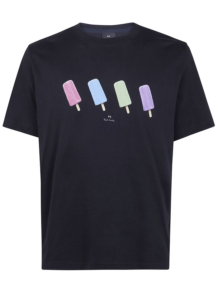 Ps Paul Smith Mens Regular Fit T Shirt "Lollies"