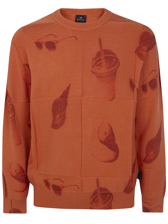 Ps Paul Smith Mens Sweater Crew Neck