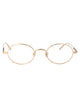 Matsuda Brushed Gold Metal Glasses