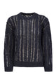 Brunello Cucinelli Cable & Mesh Jute And Cotton Jersey