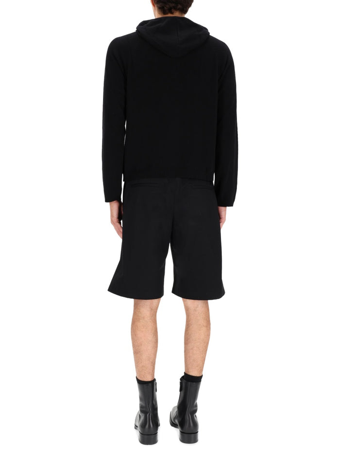 Our Legacy Black Merino Wool Sweatshirt