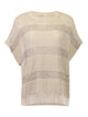 Brunello Cucinelli Beige Cotton Sweater