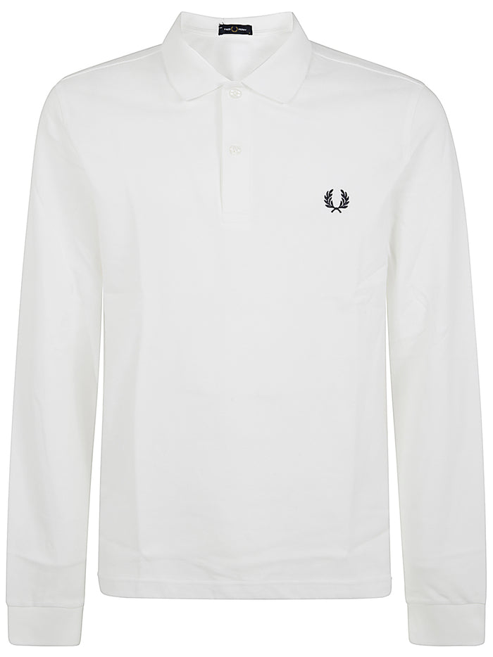 Fred Perry Long Sleeve Plain Shirt