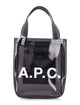 A.p.c. A.p.c. Small Lou Glossy Pvc Tote Bag