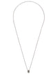 Werkstatt:munchen Silver Necklace With Pendant