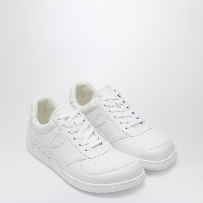 Loewe Jambo Sneakers In Soft White Grained Calfskin