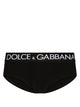 Dolce & Gabbana Black Cotton Brief