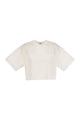 Elisabetta Franchi Boxy Cut Jersey T-Shirt